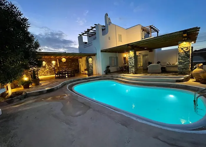 فيلة Private Mykonos كالافاتيس